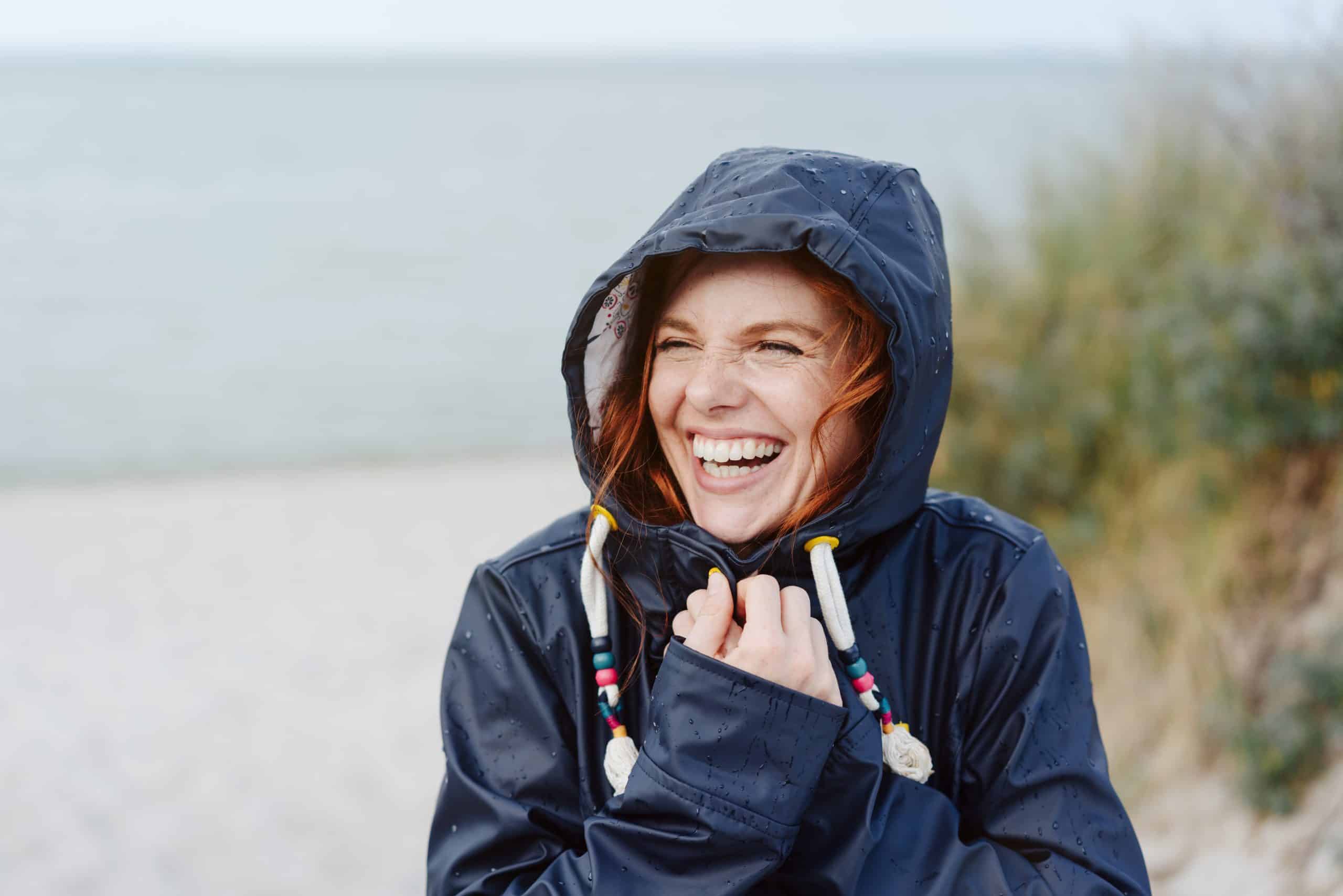 Woman Wearing Jacket