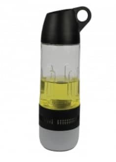sports drink bottle with speaker