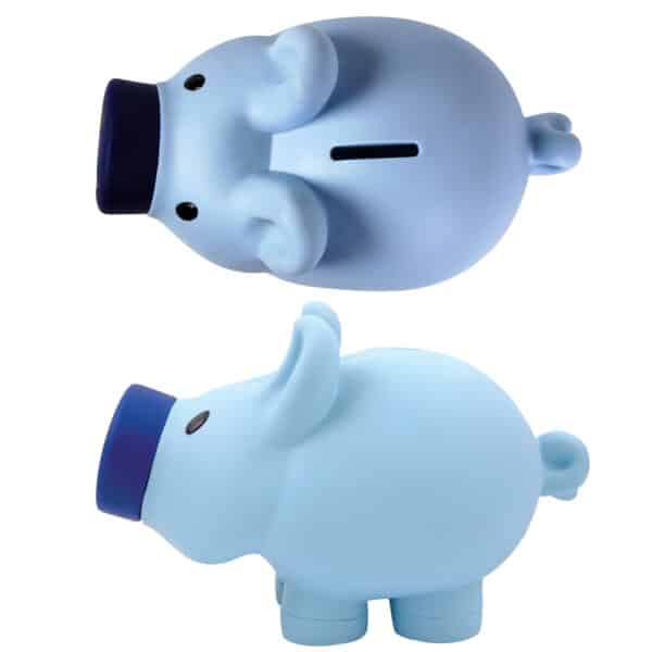 Priscilla Pink / Patrick Blue Pig Coin Savings Bank - Image 2