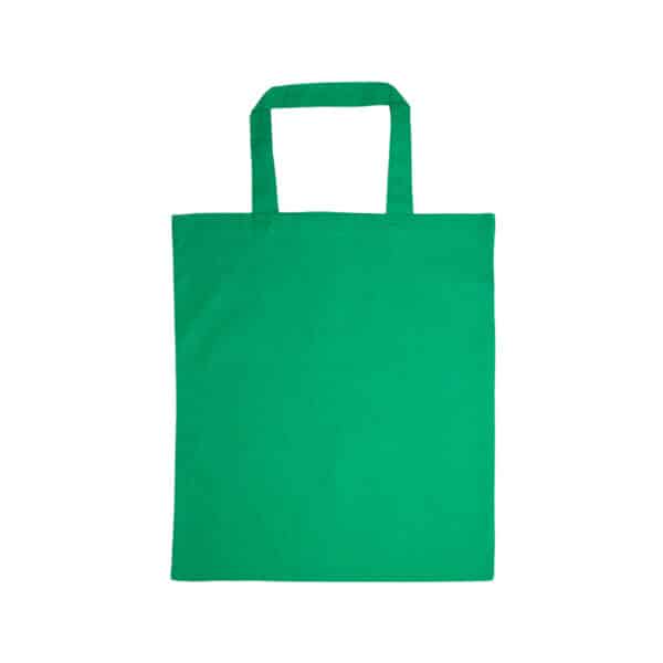 Short Handle Cotton Tote Bag - 140 Gsm