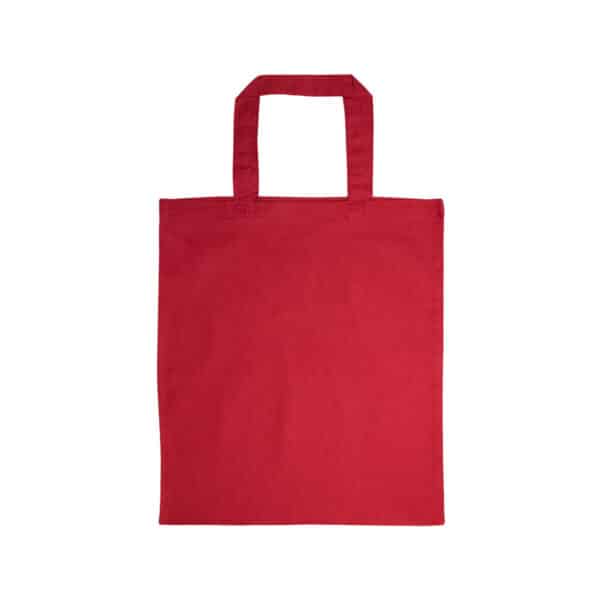 Short Handle Cotton Tote Bag - 140 Gsm