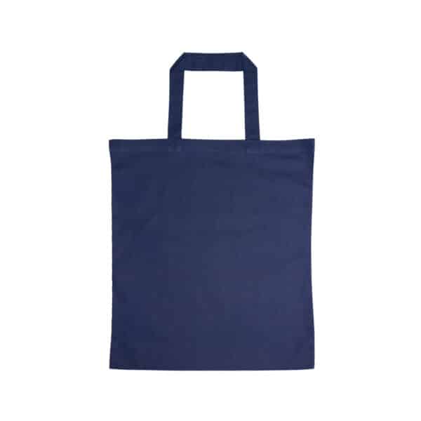 Short Handle Cotton Tote Bag - 140 Gsm