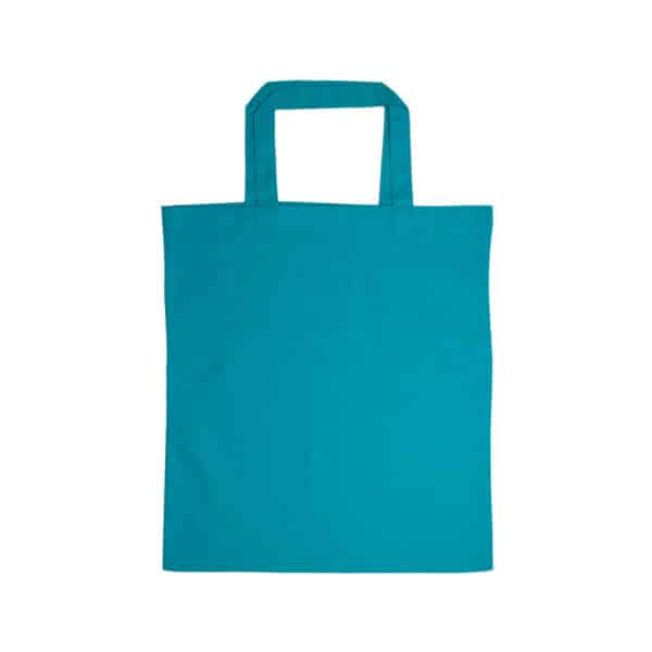 Short Handle Cotton Tote Bag - 140 Gsm