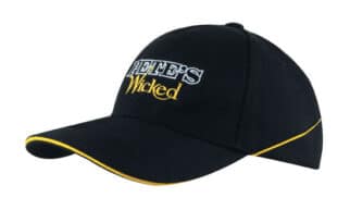 Premium American Twill Cap With Peak/Crown Sandwich