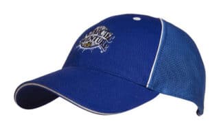 Brushed Chino Cap With High Tech Mesh