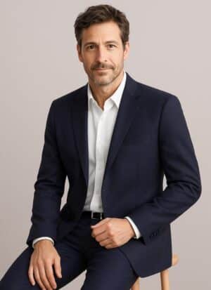 Mens Siena 2 Button Jacket