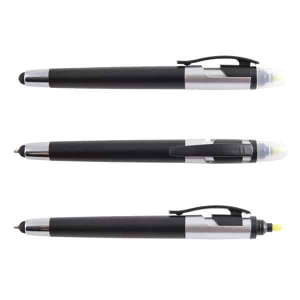 Trident Ballpoint Pen / Stylus Highlight Marker - Image 5
