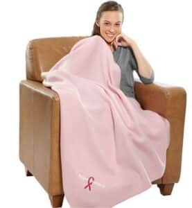 Brushed Fleece Travel Blanket