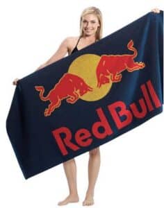 Custom Jacquard Terry Velour Beach Towel
