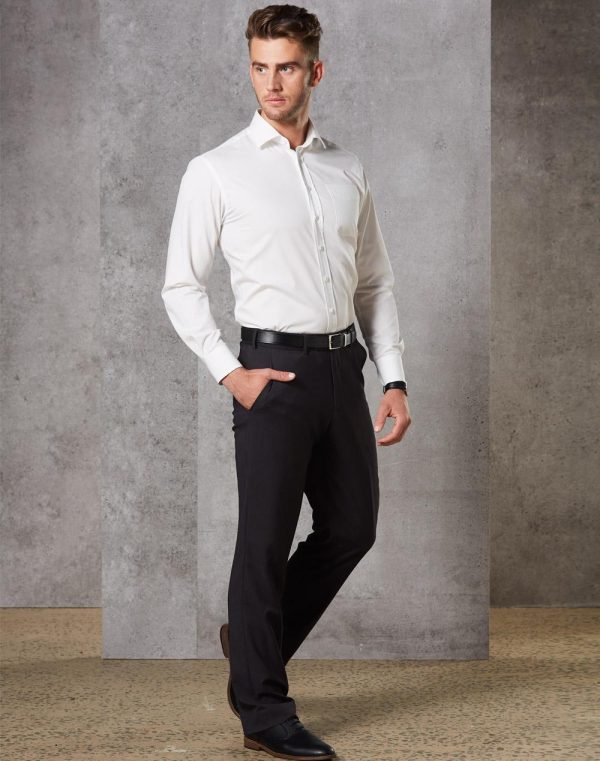 Men's Wool Blend Stretch Pants