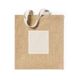 Jute and Cotton Carry Bag - Image 4