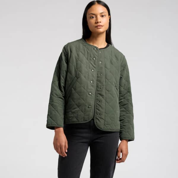 Wo's Quilted Jacket - Image 7