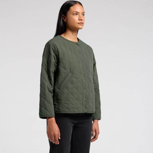Wo's Quilted Jacket - Image 9
