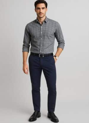 Mens Traveller Tapered Stretch Chino Pant