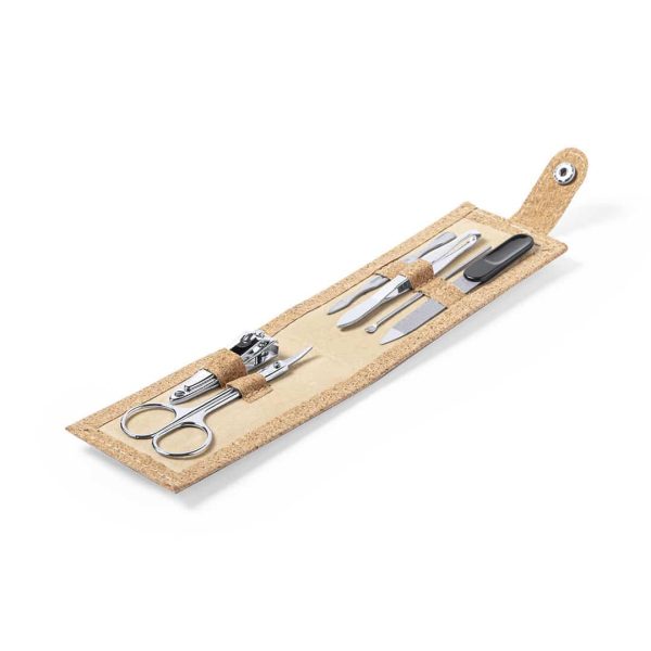 Manicure Set in Cork Case - Image 3