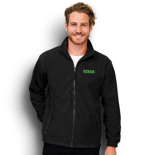 Sols North Mens Fleece Jacket CHARCOAL GREY