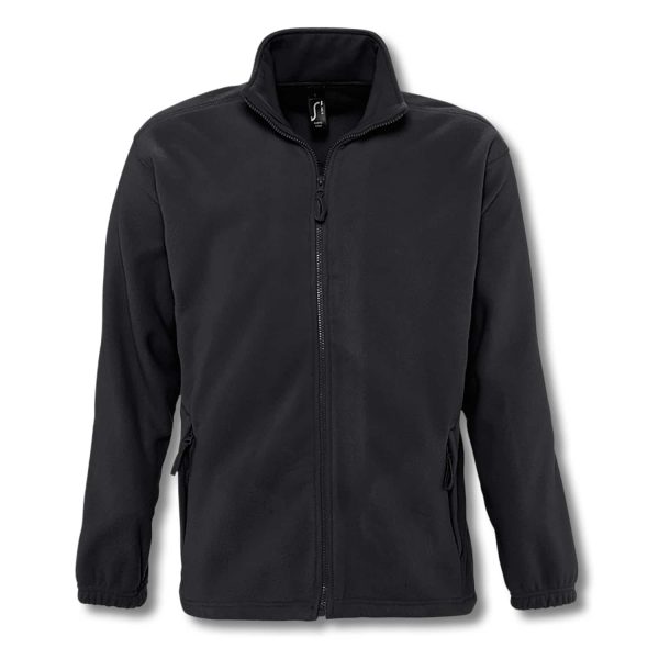 Sols North Mens Fleece Jacket CHARCOAL GREY
