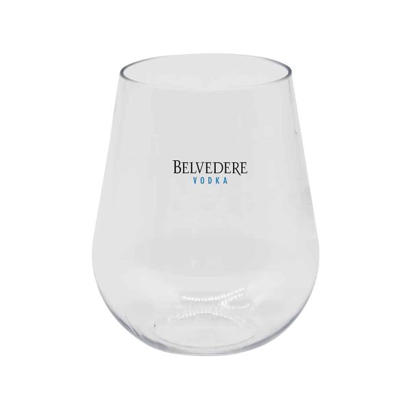 Stemless Shatterproof White Wine Glass