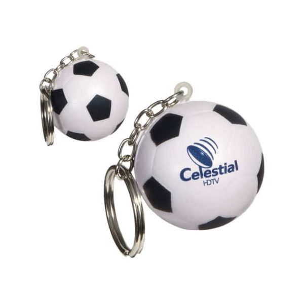 Keyring with Football Stress Relievers - Image 6