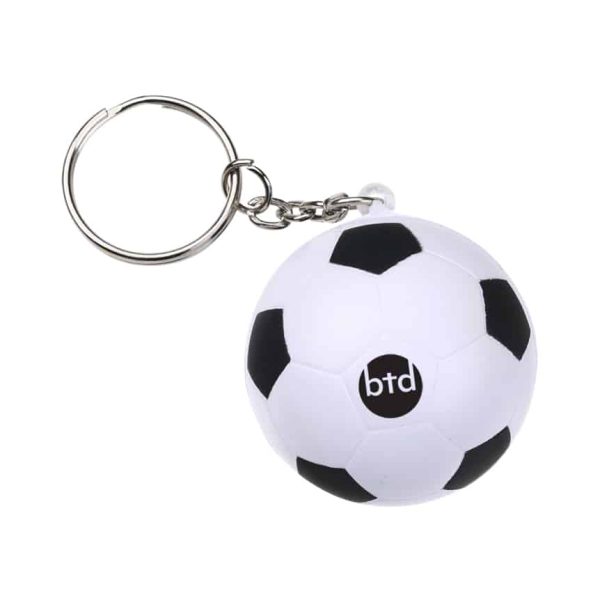Keyring with Football Stress Relievers - Image 2