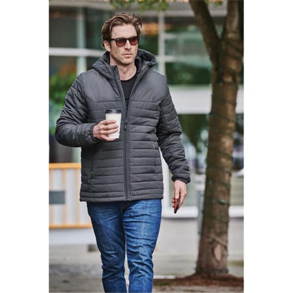 Men's Nautilus Quilted Hoody - Image 3