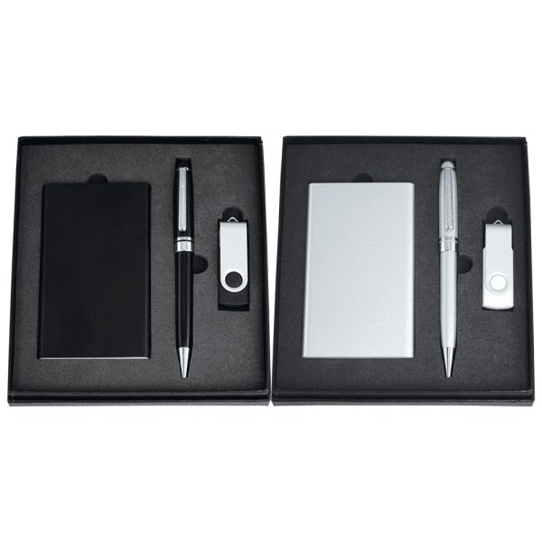Powerbank, USB (4GB) and Pen Gift Set
