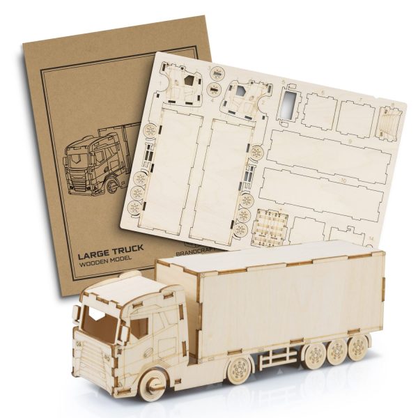 BRANDCRAFT Large Truck Wooden Model - Image 5