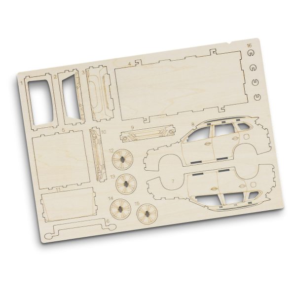 BRANDCRAFT SUV Wooden Model - Image 4