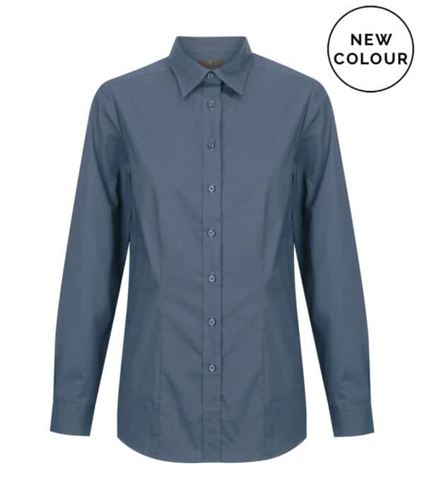 WOMEN'S OLSEN COTTON STRETCH SHIRT