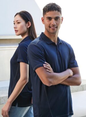 Mens Dart Short Sleeve Polo