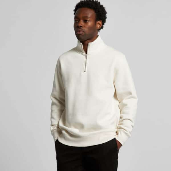 Stencil Half Zip Crew - Image 3