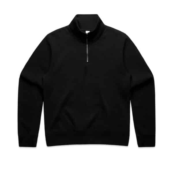 Wo's Stencil Half Zip Crew - Image 5