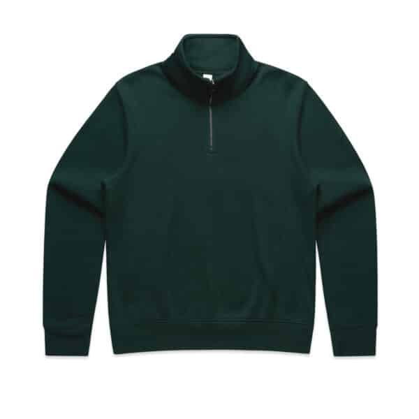 Wo's Stencil Half Zip Crew - Image 7