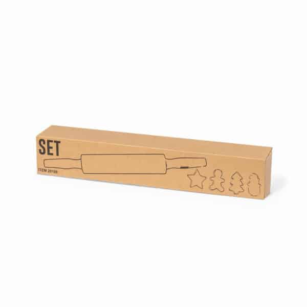Christmas Rolling Pin and Die Cut Cookie Cutters - Image 5