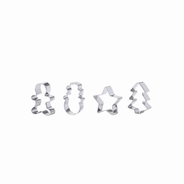 Christmas Rolling Pin and Die Cut Cookie Cutters - Image 6