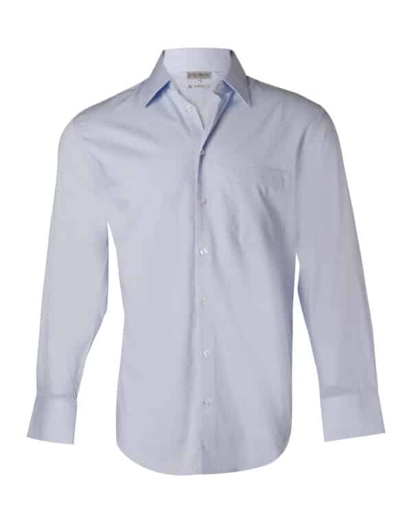 Men's Fine Twill Long Sleeve Shirt - Image 2