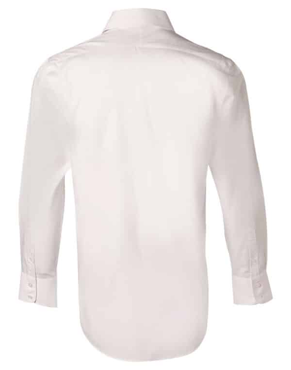 Men's Fine Twill Long Sleeve Shirt - Image 3