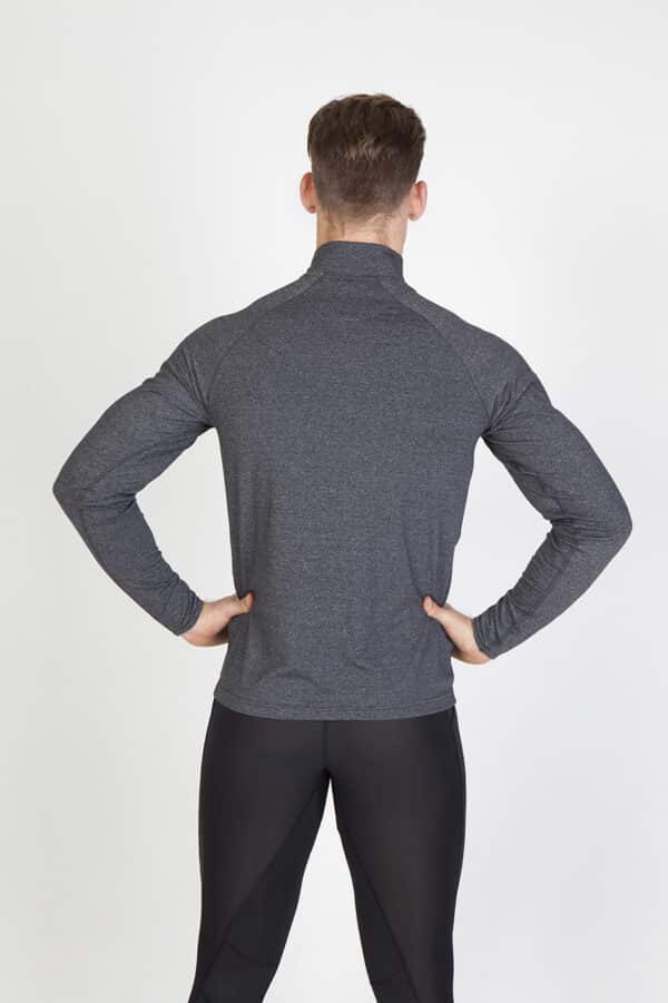 Greatness Mens Half Zip Mock Neck - Image 4