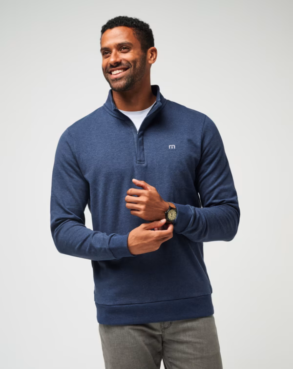 Travis Mathew Cloud 1/4 Zip - Image 6