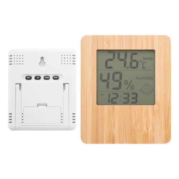 Bamboo Desk Clock - Image 4