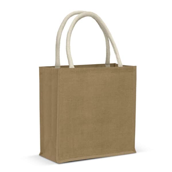 Monza Starch Jute Tote Bag - Image 3