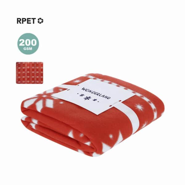 Christmas RPET Polyester Blanket - Image 4