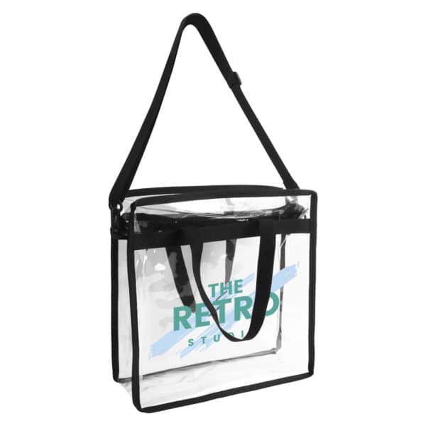 Clear Tote Bag With Shoulder Strap - Image 3