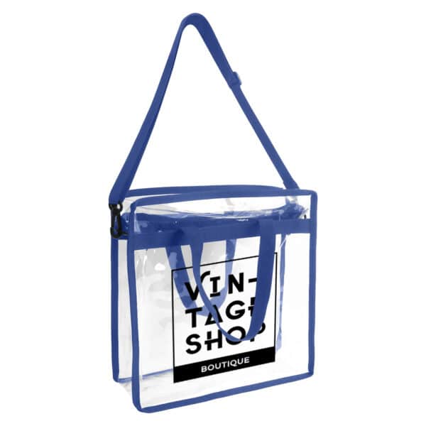 Clear Tote Bag With Shoulder Strap - Image 5