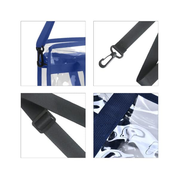 Clear Tote Bag With Shoulder Strap - Image 7
