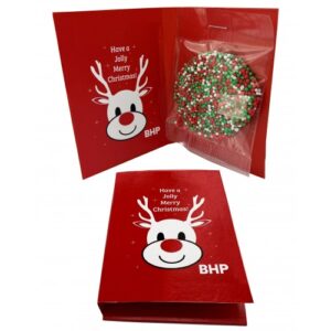 Gift Card with Christmas Freckle