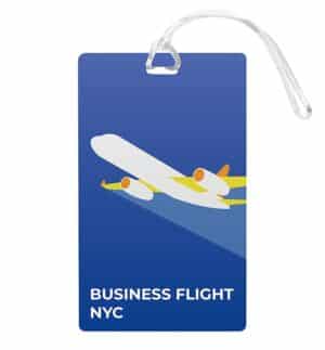 Imprinted Large Luggage Tag