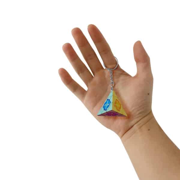 Puzzle Pyramid with Keyrings - Image 6