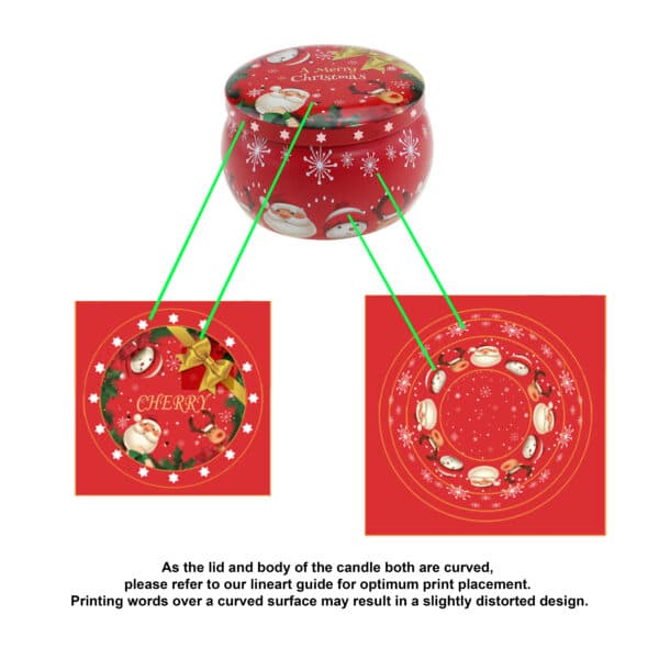 Tin Candle Set (4pcs) - Image 4