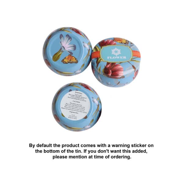 Tin Candle Set (4pcs) - Image 8